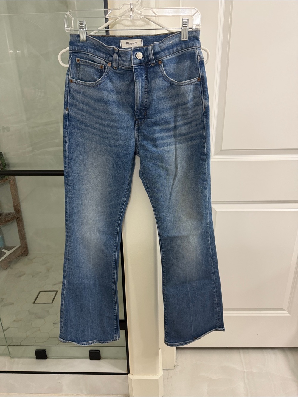 Madewell Medium Blue Vintage Flare Jeans